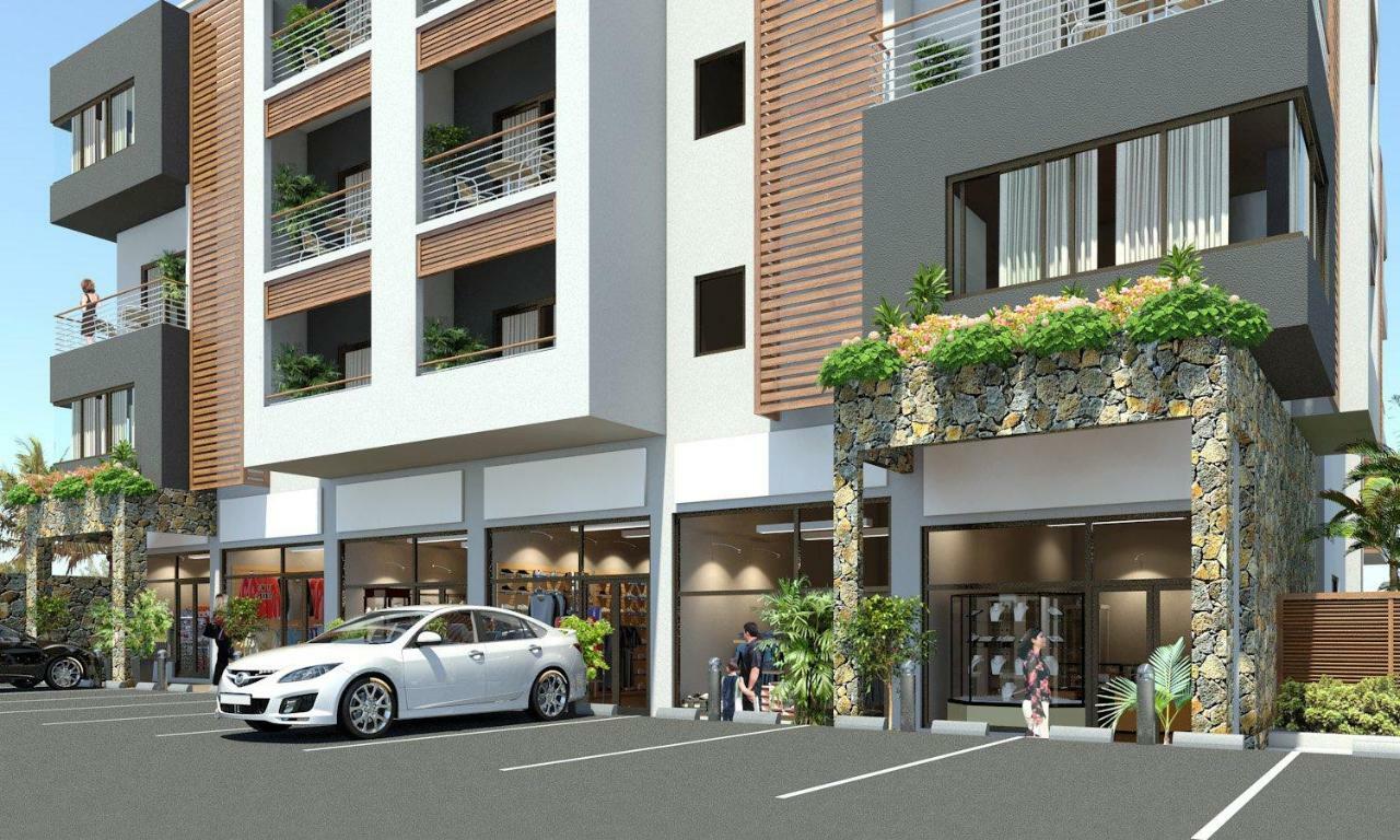 Flic En Flac Sea View Luxury 3 Bedroom Apartment Bagian luar foto